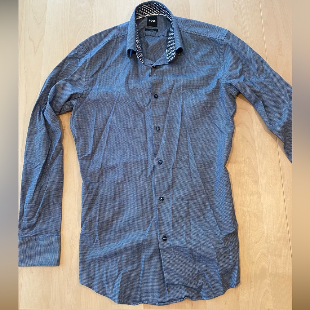 Hugo boss, Slimfit shirt and stretch cotton size 15.5